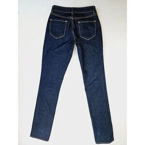 J Brand Size 27X35 Women's 7014 Ink Straight Leg Blue Denim 5 Pocket Jeans USA